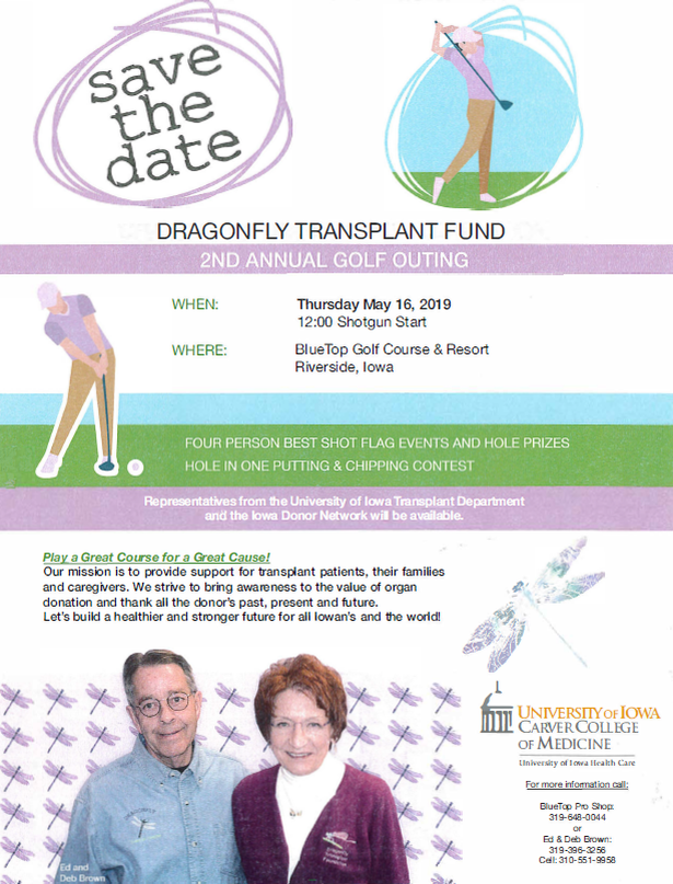 Dragonfly Transplant Fund Annual Golf Outing